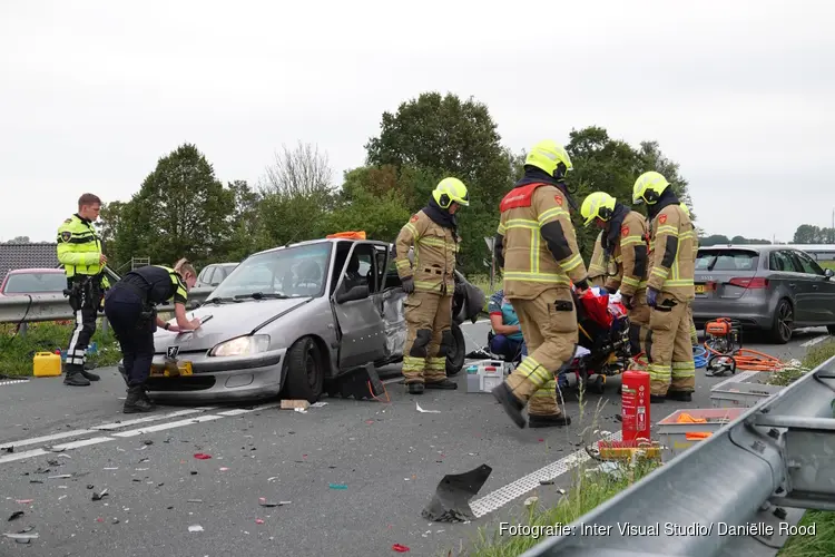 Ernstig ongeval op N307 bij Bovenkarspel