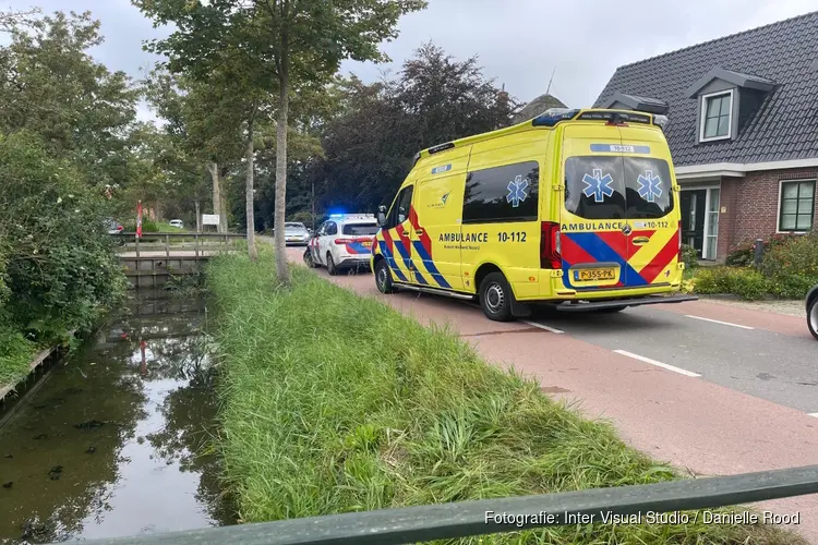 Fietser gewond bij botsing in Schellinkhout