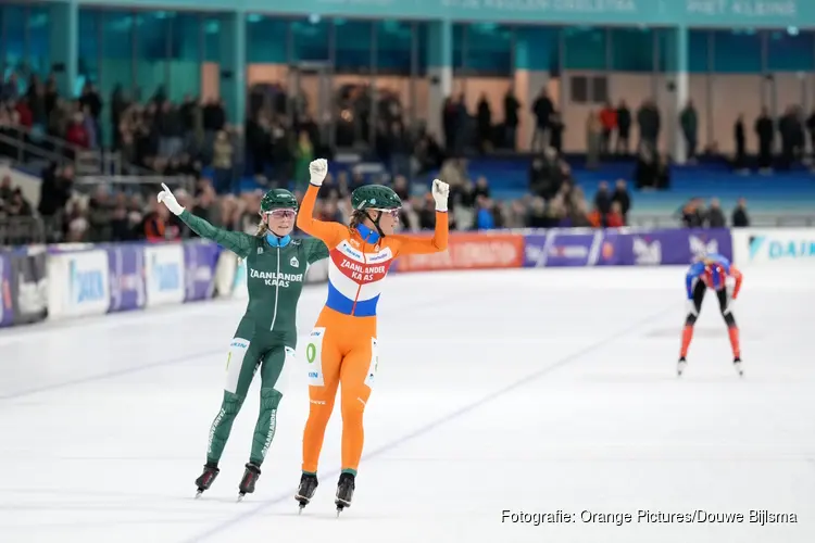 Schouten en Groenewoud maken ook in Heerenveen de dienst uit