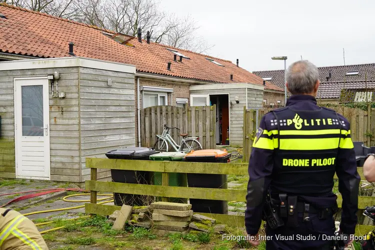 Woning brand Westwoud