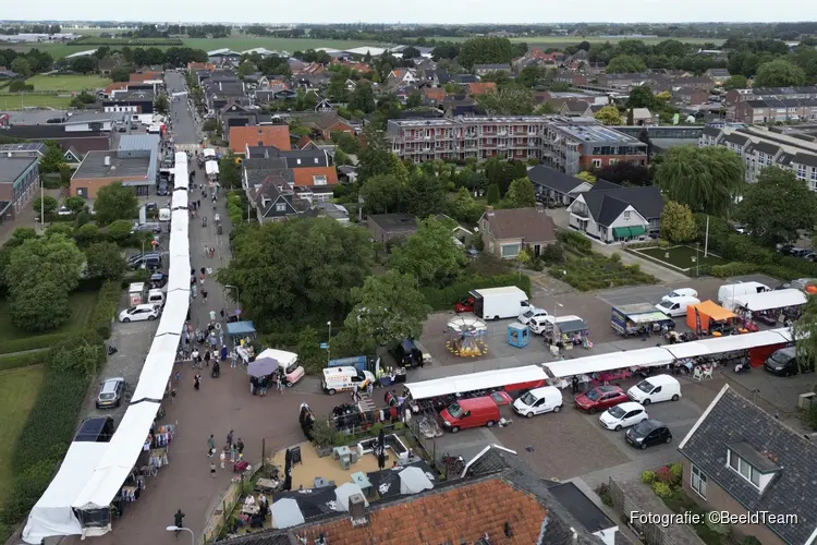 Rondje Venhuizen; wielrennen, jaarmarkt en muziek op zondag 7 juli