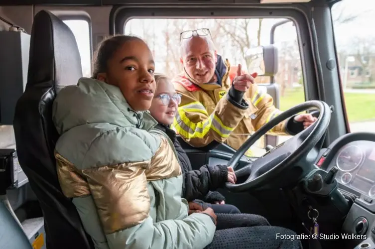 Verkeersles dode hoek voor basisscholen Stede Broec, Enkhuizen en Drechterland