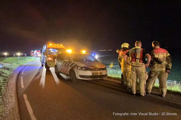 Grote zoekactie naar vermist persoon in water Venhuizen