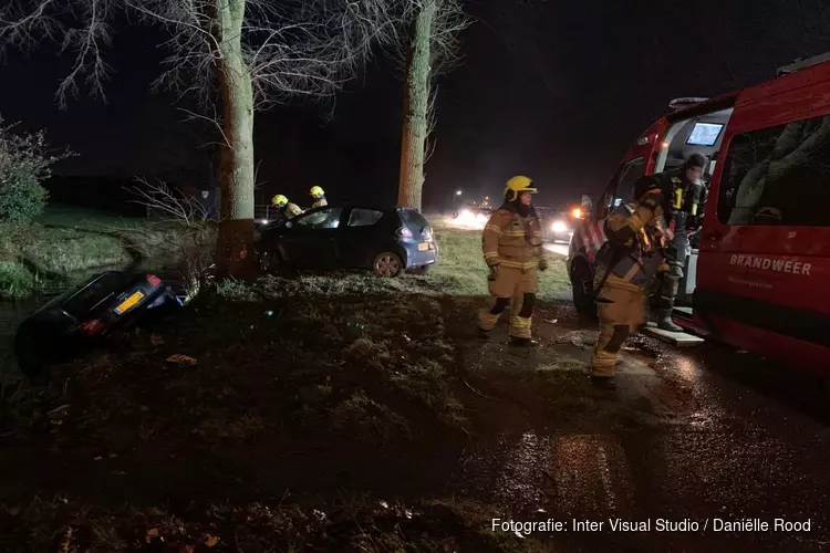 Ongeval met twee auto&#39;s bij Hem