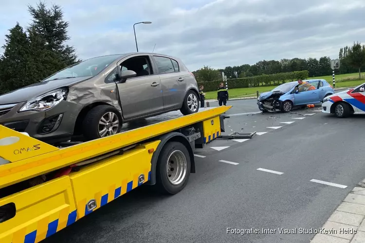 Ongeval op kruising in Blokker