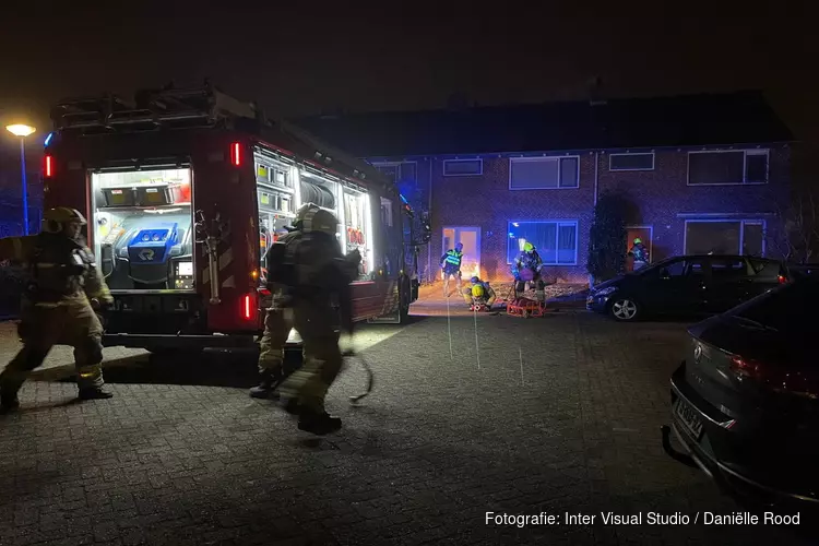 Brand in woning Hoogkarspel