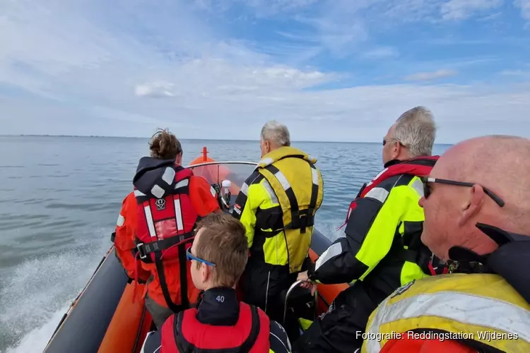 Druk reddingsjaar achter de rug voor Reddingstation Wijdenes