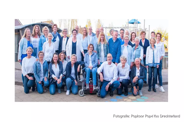 Jubileumconcert Popkoor Pop4You Drechterland